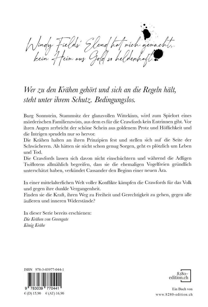 Goldglanz und Krähenschwarz - „Die Crawford-Chroniken Band 3“, Produktbild 2